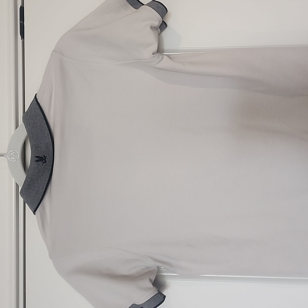 Gray Polo Shirt with Bunny Logo - Picture 3 of 3
